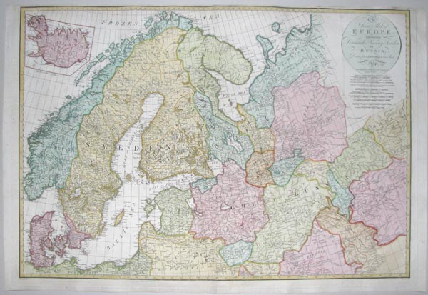 Large map of Northern Europe