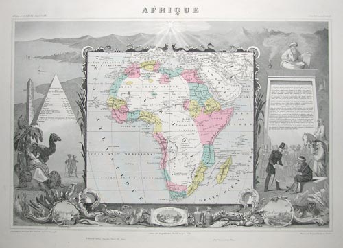 Set of maps of the World & 6 Continents