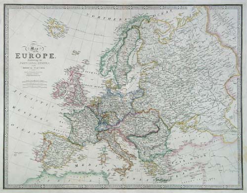 Large map of Europe