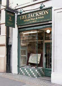 Lee Jackson'sshop in Covent Garden